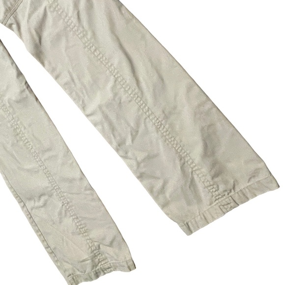 Vintage Y2K Daisy Fuentes Bootcut Khakis Beige Cargo Pants Women’s Size 6 Preppy - Picture 10 of 13
